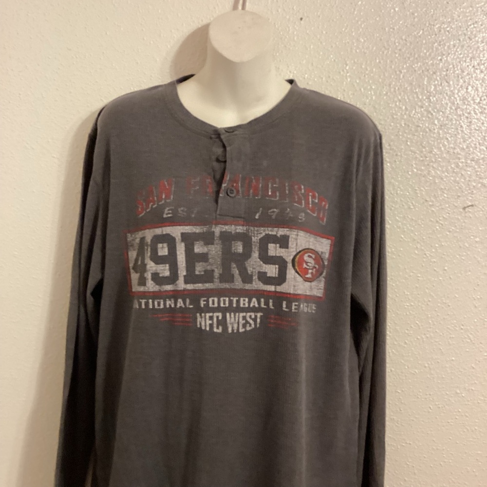 San Francisco 49ers Gray Long Sleeve Shirt